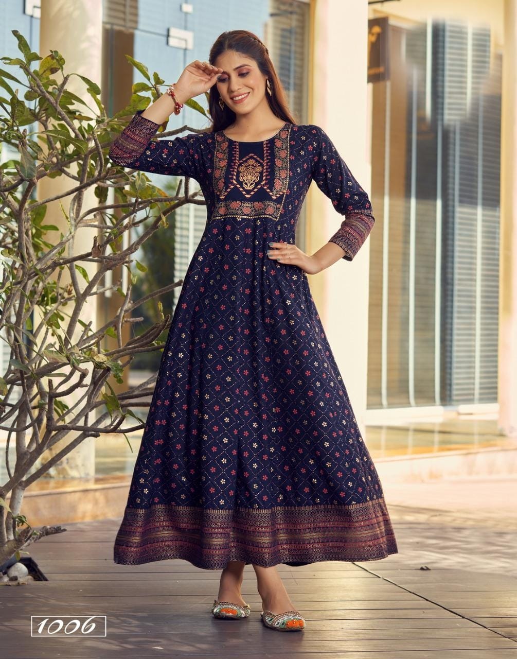 Anarkali 09 New Fancy Function Wear Wholesale Anarkali Kurtis Catalog